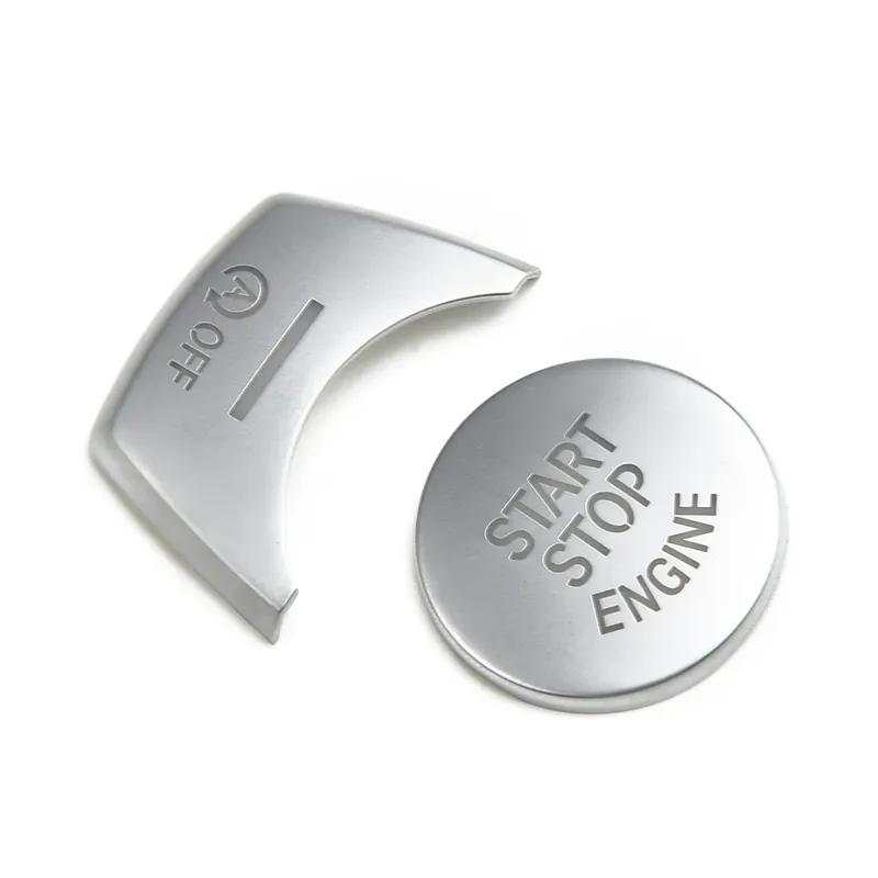Equipment Button Cover Start Engine Push Stop Accessories Chrome For BMW 5 / 6 / 7 Series F10 GT F07 2011-2017