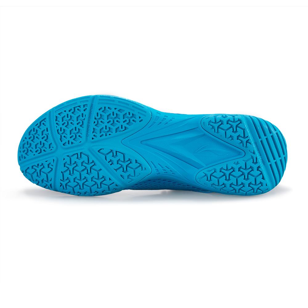 Li Ning Flying Eagle Seamless Sports Wear Resistant Waterproof Breathable Low Top Badminton Shoes Unisex sneaker Blue AYTU001-4
