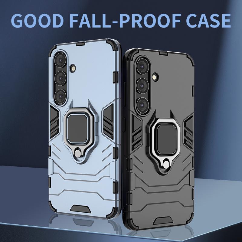 For Samsung Galaxy S24 S 24 Ultra Case Anti Shock Kickstand Magnetic Armor Cover for Samsung S24 Plus S24Plus S24+ Phone Cases