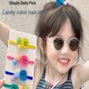 Colorful High Elasticity Hair Ties & Headbands for Girls