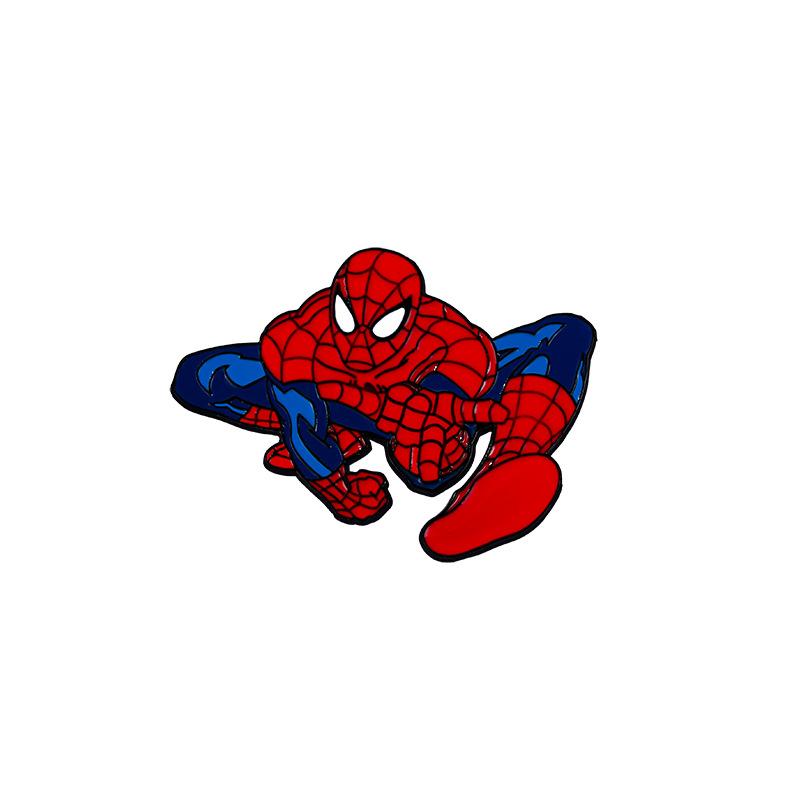 

Avengers Series Brooch Superhero Hulk Captain America Badge Marvel Spider Badge