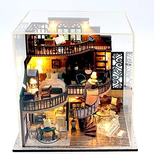 (t-FREAK) 1:32 Dollhouse DIY Kit Set Miniature Dream Pavilion