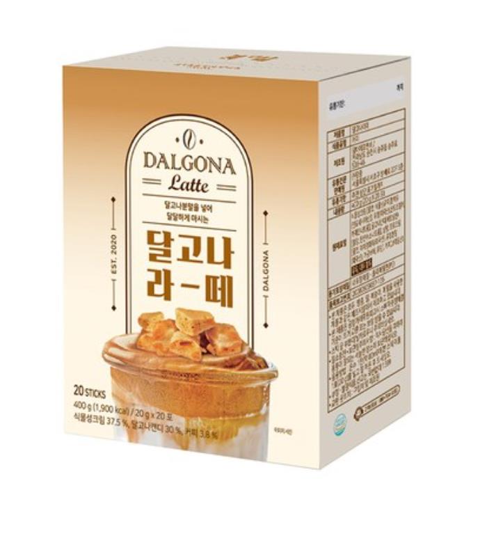 

Кофейная смесь Damtuh Dalgona Latte 20г x 20т
