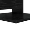 Side Table Black Oak Effect 40 X 35 X 60.5 Cm
