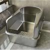 Extra Large Fully Enclosed Stainless Steel Cat Litter Box Is Leak-proof and Deodorizing