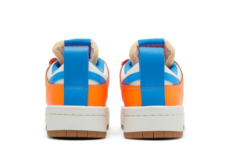 Women's Sneakers Nike Dunk Low Disrupt Supa (Women's) Sail/Light Blue/Total Orange