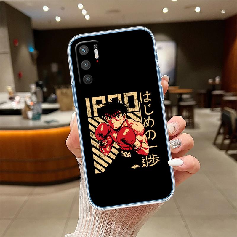 UP34 Hajime no Ippo Transparent Phone Case for Samsung Galaxy A04 A04S A14 A23 A34 A54 M23 M33 M52 M53