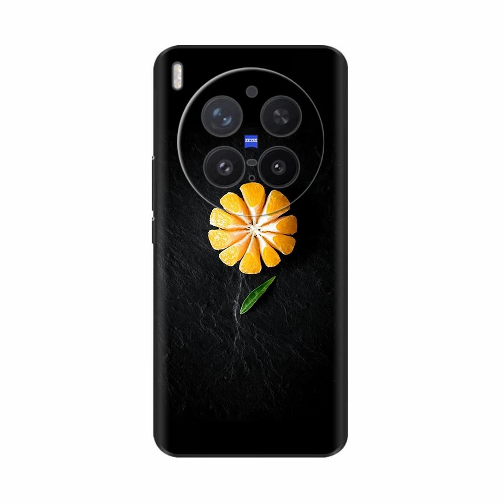 For VIVO X300 Pro Case Popular Flowers Cartoon Soft Silicone Phone Back Cover For Vivo X300 X 300 ShockProof Shell Bags Funda