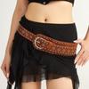 Rivets Design Studded Belt Wide Belt Waist Strap Fashion Punk Belt  Y2K Style