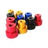 10pcs M3 M4 Through Hole Hand Nut Knurled Aluminum Thumb Nut for Locking Airframe Aluminum Alloy Tighten Hand Nut