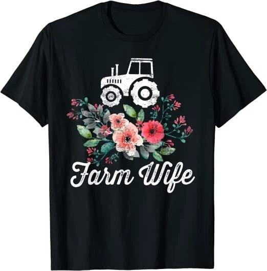 Farm Wife Farmer s Wife Design Great Gift Idea Premium T-Shirt S-3XL XXL