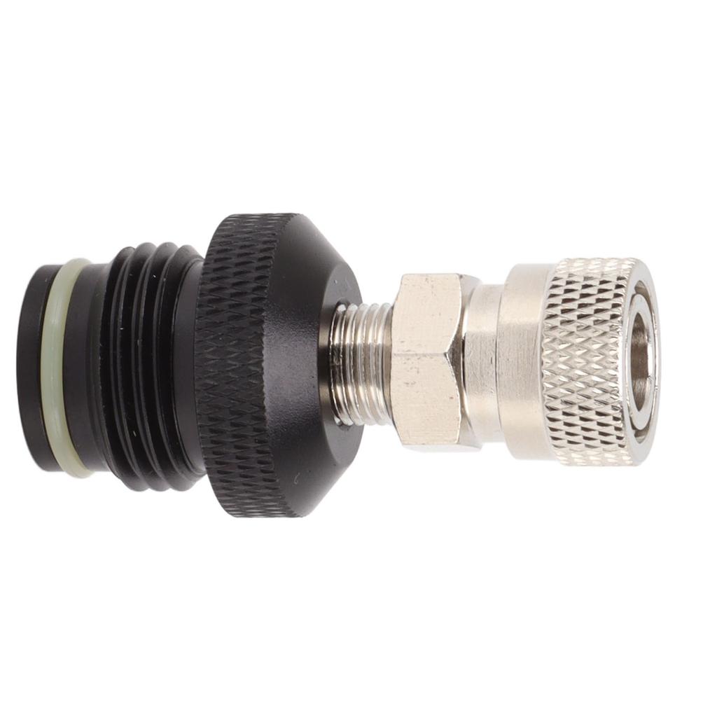 CO2 Tank Female Adapter Leakage Proof Stainless Steel Aluminum Alloy 8mm G1/2 14 Hose Quick Connect