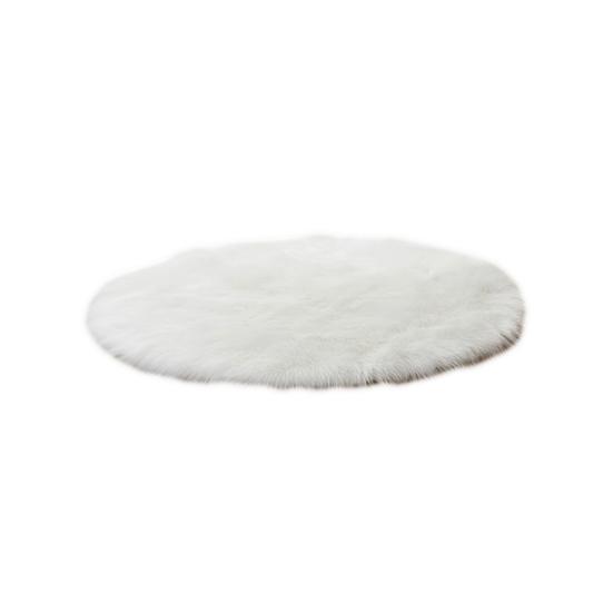 Home Bedroom Floor Round Soft Fluffy Seating Chair Sofa Rug Carpet Cover Cushion