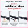 13" Tailgate Rear Windshield Wiper Blade For Hyundai Tucson JM 2004 2005 2006 2007 2008 2009 Windscreen Clean Window Rain Brush