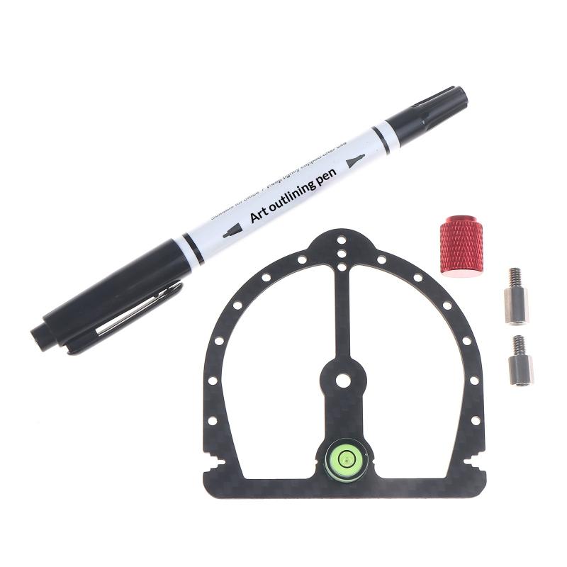 

Rc Car Body Shell Wheel Eyebrow Pen Rc Car Shell Wheel Cutting Tool Locating Tool Pc/Pvc Be Common чорний