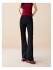 Elastic Sports and Casual Bell Bottom Pants for Women