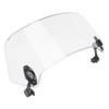 Motorcycle Windscreen Adjustable Clip On Windshield Universal Wind Deflector for Motorbike