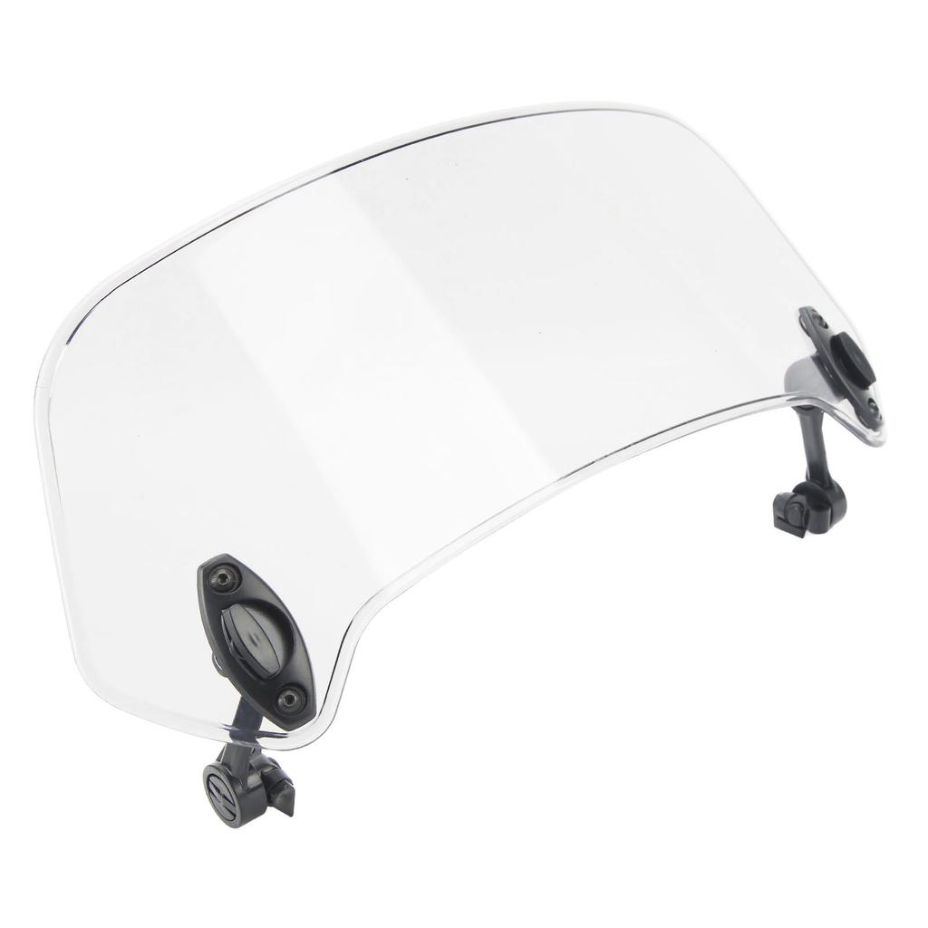 Motorcycle Windscreen Adjustable Clip On Windshield Universal Wind Deflector for Motorbike