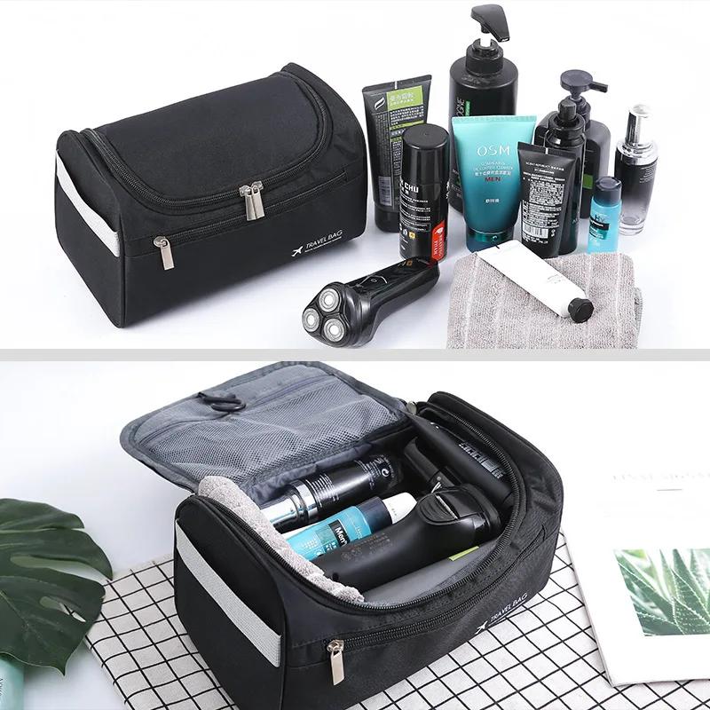 Hanging Travel Toiletry Bag Organizer and Bathroom Hygiene Dopp Kit with Hook for Traveling Accessories Toiletries Bathroom Shav