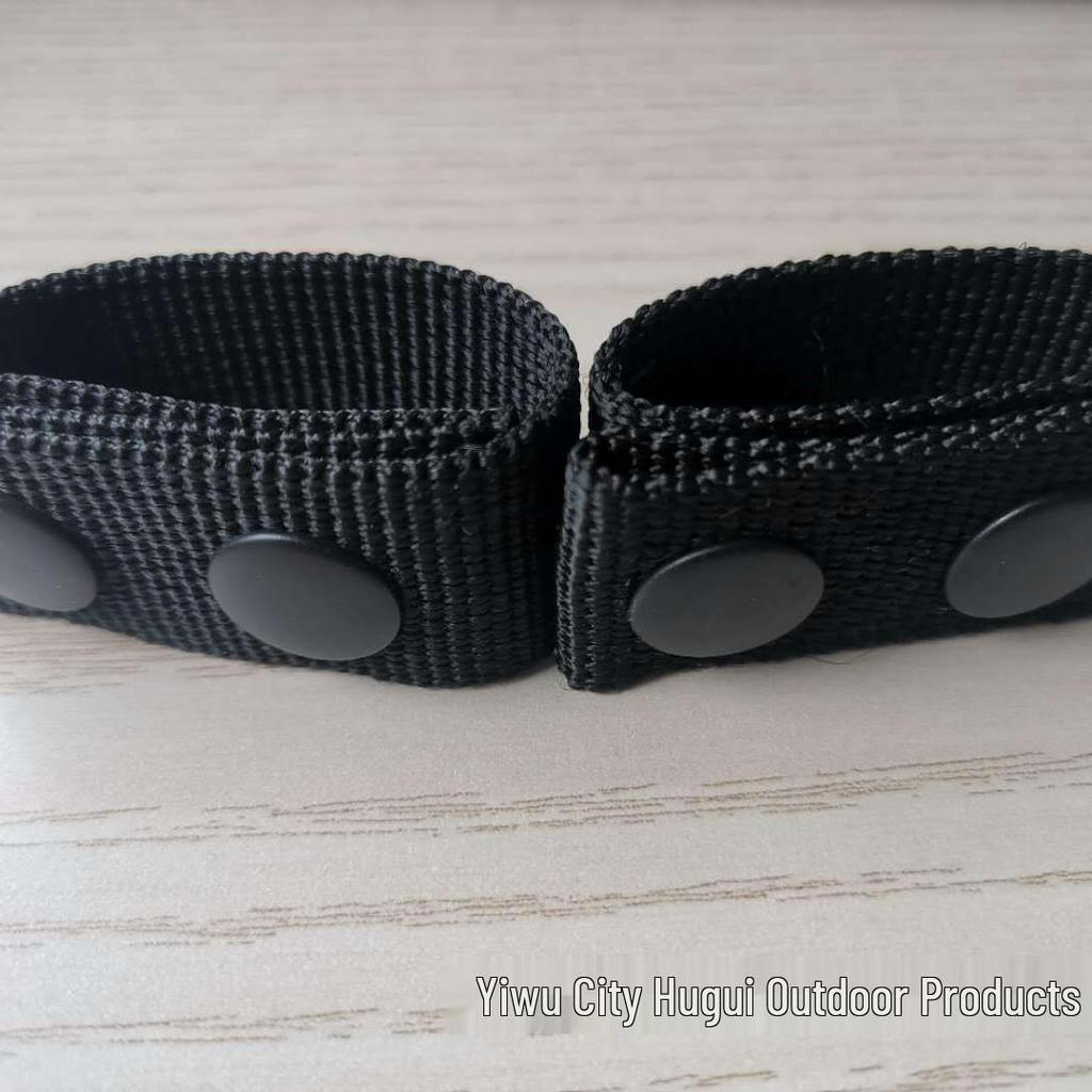 Adjustable Canvas Tactical Belt with Four-Button Buckle and Spacer Duty Ring - Hot Selling Outdoor Gear