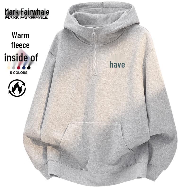 Mark Fairwhale Heavyweight 415G Fleece Hooded Sweatshirt (Unisex)