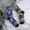 Ghost Band Cartoon Stockings Men's  Socks High Quality Fashion Socks Autumn Outdoor Sports Non Slip Pattern Socks Gift