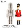 Christmas Soldier Ornament Silicone Mold for Cake Decoration