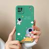 Cases For Samsung A22 5G 4G A22S Cute Soft Liquid Silicone Camera Protector Back Cover For Galaxy A22 A 22 A 22S Coque Bumper