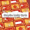 40pcs with Pen Vouchers Tickets Anniversary Surprise Lucky Cards Cute Scratch-off Cards  Festivals