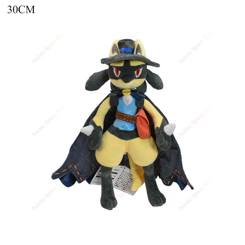 Plush Greninja Charizard Lucario Mega Rayquaza Stuffed Collection Anime Gyarados Cubone Fit Series Peluche Kids Toys