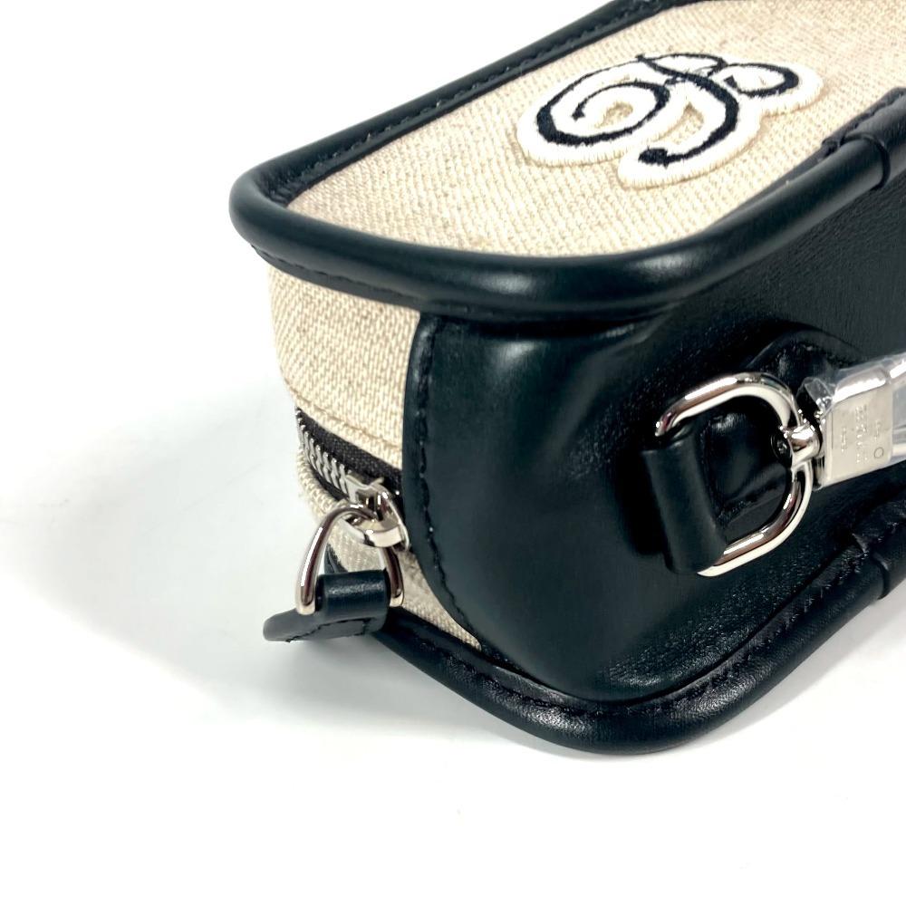 Berluti Golf B logolu golf topu çantası Anahtarlık ile Çanta Bej Kullanılmamış