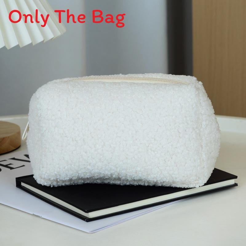 Astuccio in Peluche di Grande Capacità Stile Coreano con Design a Orsetto per Studenti e Ragazze