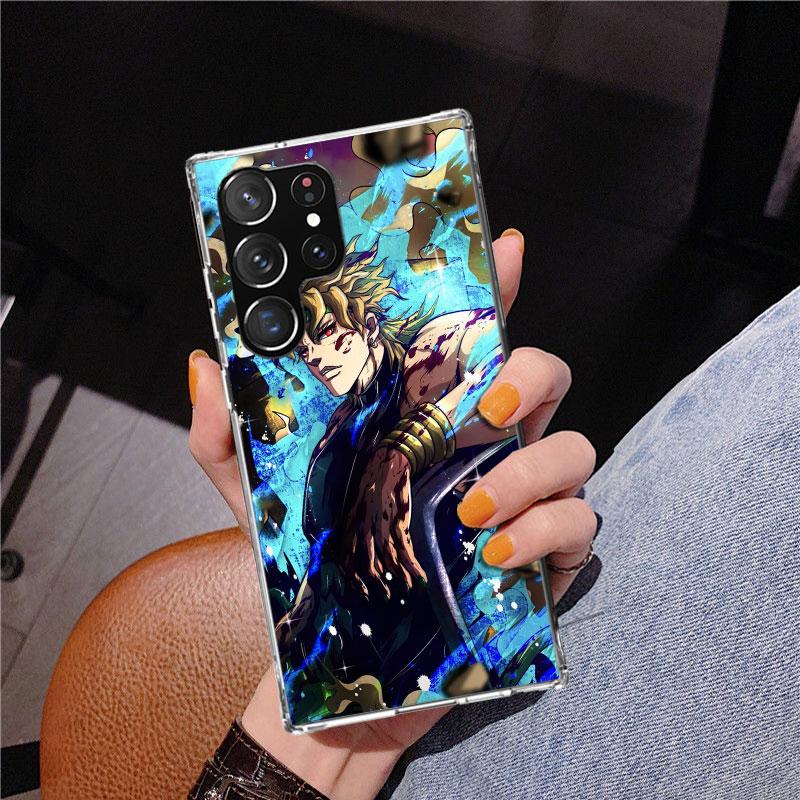 JoJo Adventure Dio Diego Brando Phone Case For Samsung Galaxy S24 S25 Edge S26 Ultra S23 S22 S21 Plus S20 FE + Personalized Prin