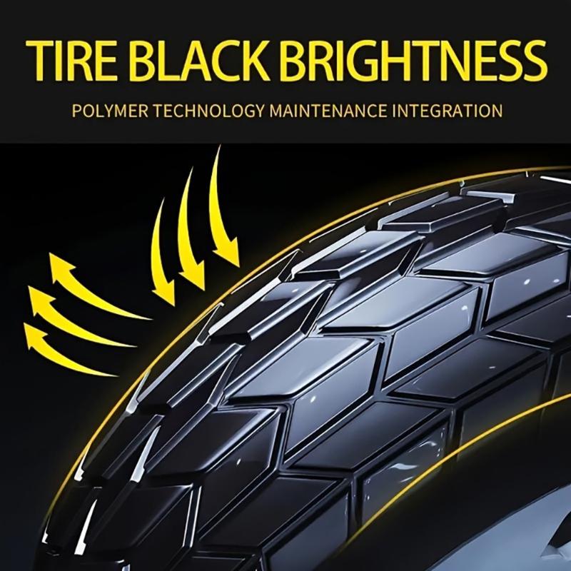 Multiple Surfaces Rubber Renewal Wax 50g Quick Application Tire Cleaning Compound For Motorcycle Tires & Automotive Care