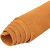 Light brown suede cowhide split leather, 1.5mm tan nubuck soft cowhide for snow boots, clothing repair, double-faced suede leath
