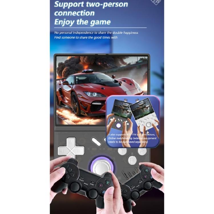 Handheld Gaming 3D Visual Experience Portable Gaming Device Titles Rechargeable Battery Lightweight ABS Construction