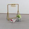 Display Stand Miniature Hangers 1/12 Scale Dollhouse Clothing Rack Doll Clothes Rack  Kid Toy