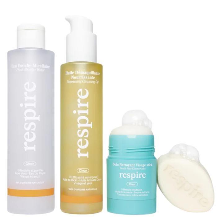 Eau Micellaire - Respire - 200ml - Vegan - 99% d'origine naturelle - Pour tous types de peau