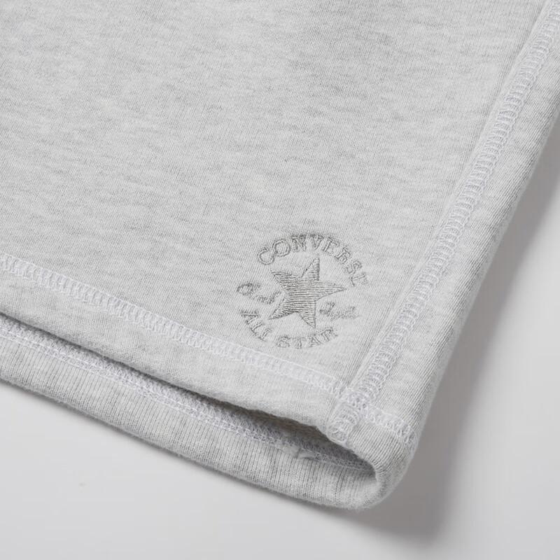 New Converse Casual Shorts Unisex Gray 10026453-A03