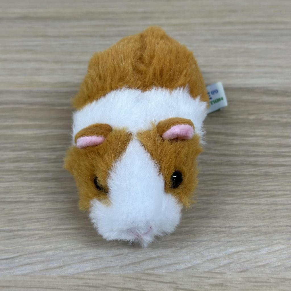 Urocza Pluszowa Zabawka Sprzedażowa MOU MOU Świnka Morska SS Brązowa F0321