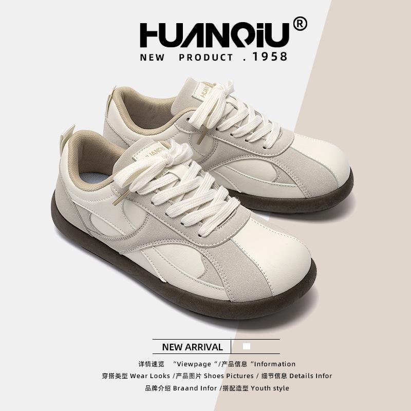 Global wind wave grain board shoes women's 2025 spring new comfortable wear-resistant versatile breathable sports shoes ZHQ68178