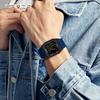 SANDA 6355 Fashion Student Electronic Watch Square Multi Functional Waterproof LED Night Light Outdoor Sports Men's Watch Reloj
