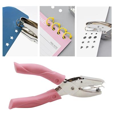 1.5MM/3MM/6MM Handle Hole Punch DIY Loose-leaf Paper Cutter Single Hole Puncher For Scrapbooking Tools Office Binding Supplies