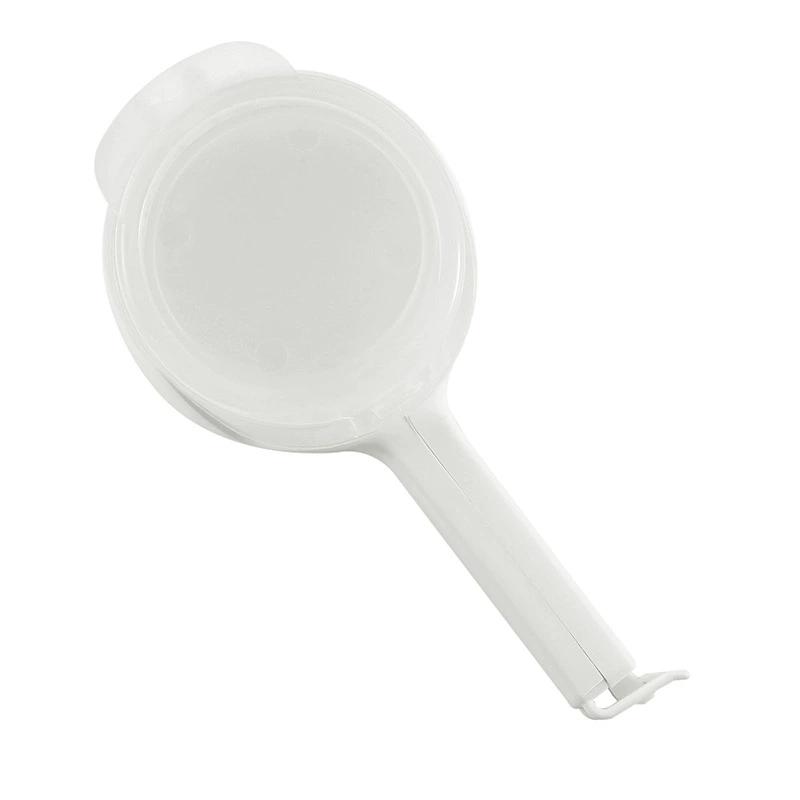 

Clip de sellado para alimentos con boquilla, pinza hermética para bolsas de snacks y té, reutilizable