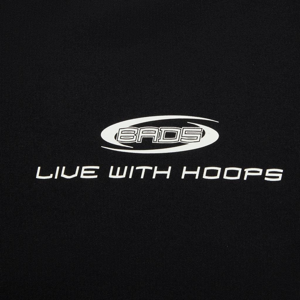 Li Ning BADFIVE T Shirts Men's Black Crew Neck Moderate AHSW163-5