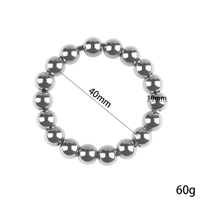 Stainless Steel Small Large Metal Penis Lock Cock Ring Set Delay Ejaculation Ball Erection Cock Ring Slave Male Sex Toy Man