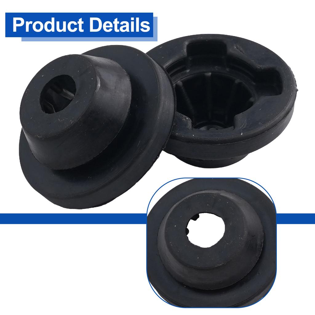 2x Air Filter Shell Rubber Pad Rubber Replacement 16557-6N200 165576N200 For NISSAN For Hybrid For QASHQAI For ELGRAND