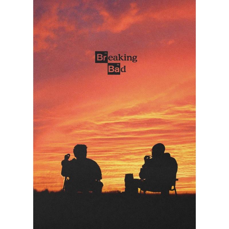 Rertro Breaking Bad Movie Film Midcentury Art Poster Canvas Painting Wall Prints Picture for Living Room Home Decor