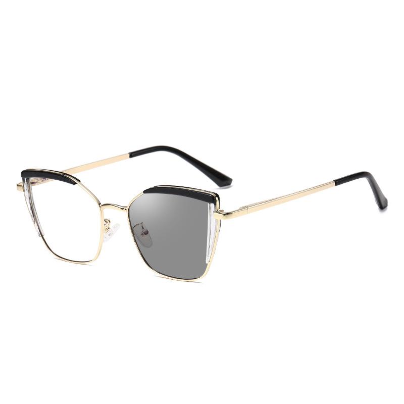 

Оправа для очков Cat S Eye, меняющая цвет, женская, с защитой от синего света