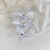 3Pcs Sweet Thin Silk Ribbon Bowknot Hair Clips  Cute Barrettes For Women Girls Colorful Lace Hair Clip Hair Accessories